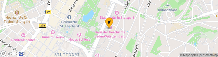 Map showing a marker over 48.778679999999994, 9.1858407