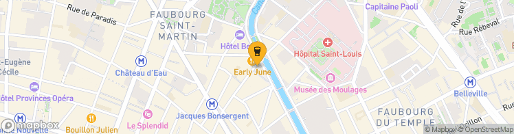 Map showing a marker over 48.872663599999996, 2.3635482999999997