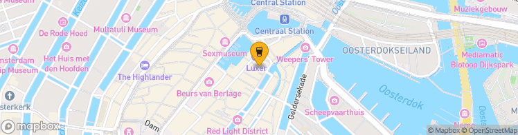 Map showing a marker over 52.3756047, 4.8993874
