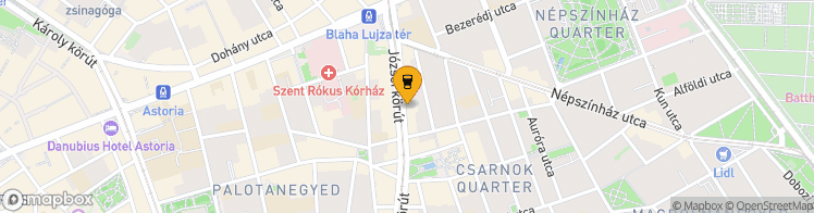 Map showing a marker over 47.4944172, 19.0712709